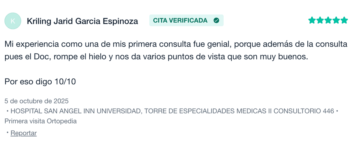 Opinión de Kriling Jarid Garcia Espinoza