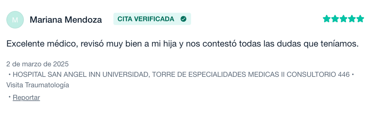 Opinión de Mariana Mendoza